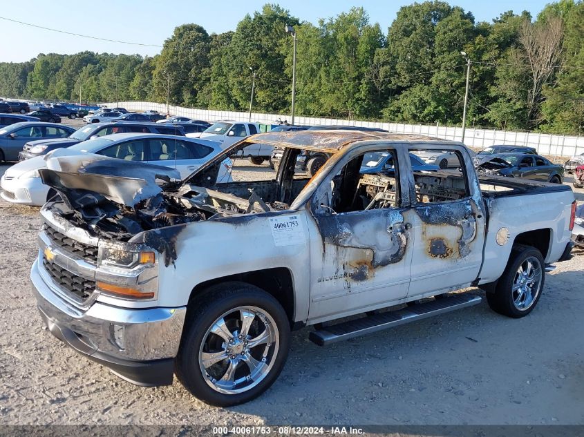 2018 Chevrolet Silverado 1500 1Lt VIN: 3GCUCRER8JG240611 Lot: 40061753