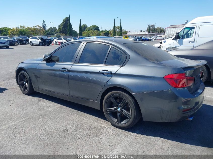 2018 BMW 320I VIN: WBA8A9C50JK623214 Lot: 40061769