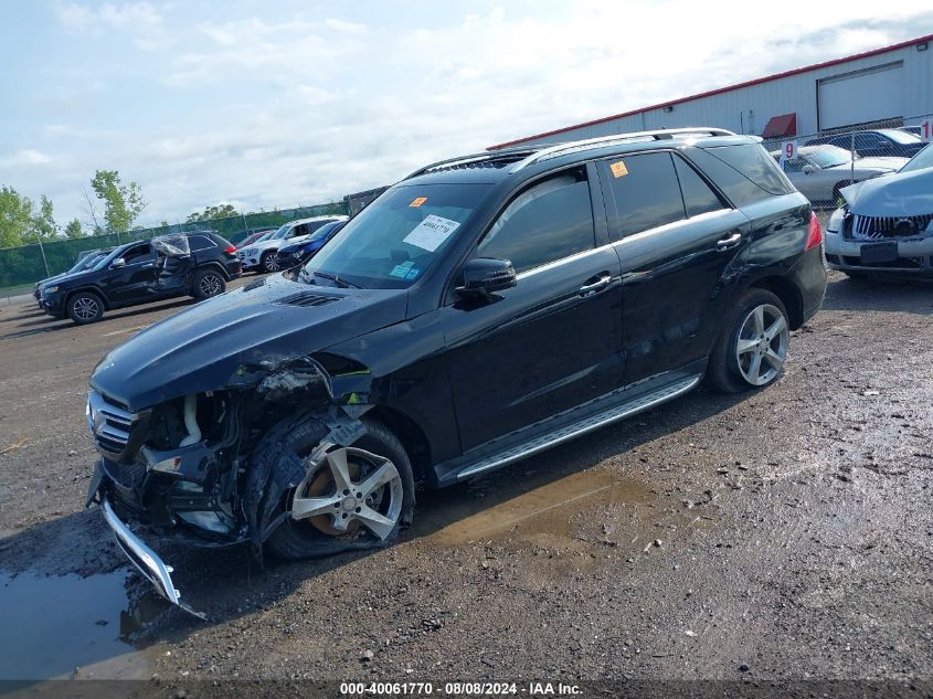 4JGDA5HB4HA861538 2017 MERCEDES-BENZ GLE - Image 2