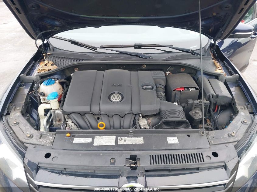2013 Volkswagen Passat Se VIN: 1VWBP7A35DC025774 Lot: 40061785