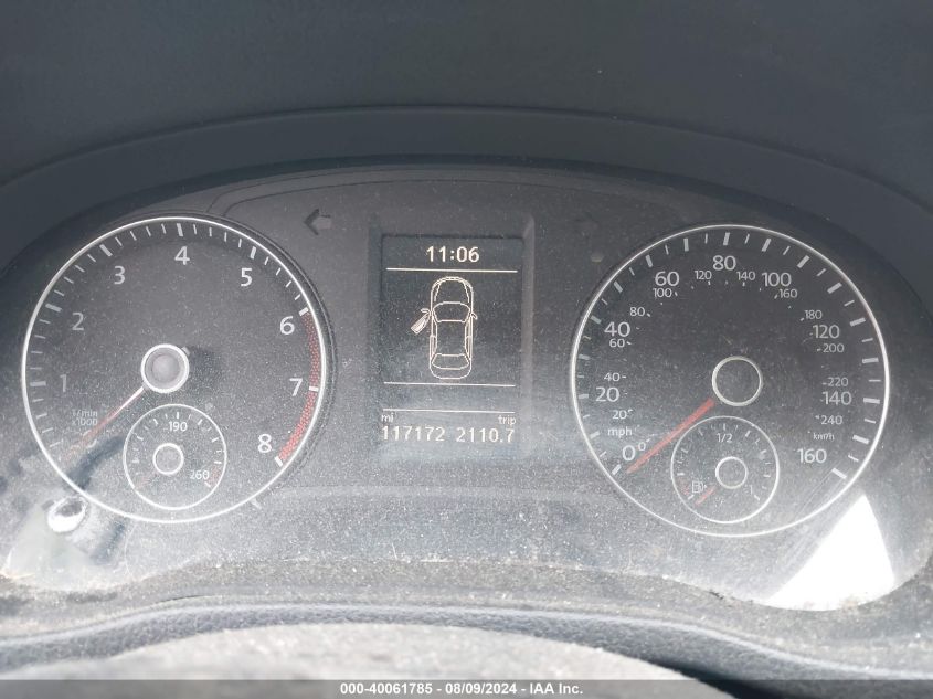 2013 Volkswagen Passat Se VIN: 1VWBP7A35DC025774 Lot: 40061785