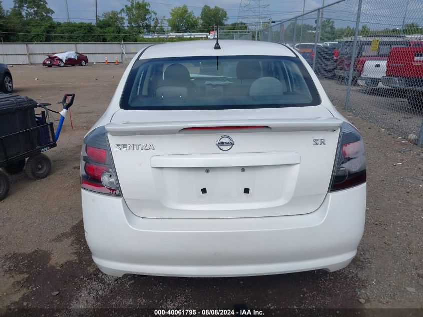 2010 Nissan Sentra 2.0Sr VIN: 3N1AB6APXAL644965 Lot: 40061795