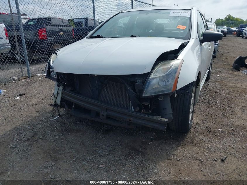 2010 Nissan Sentra 2.0Sr VIN: 3N1AB6APXAL644965 Lot: 40061795