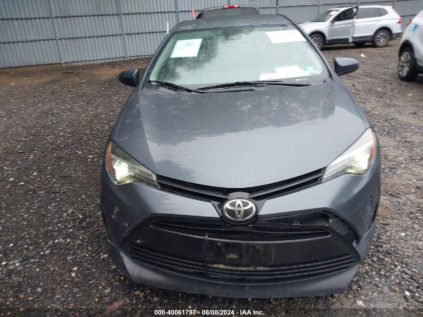 2017 Toyota Corolla Le VIN: 2T1BURHE8HC750183 Lot: 40061797