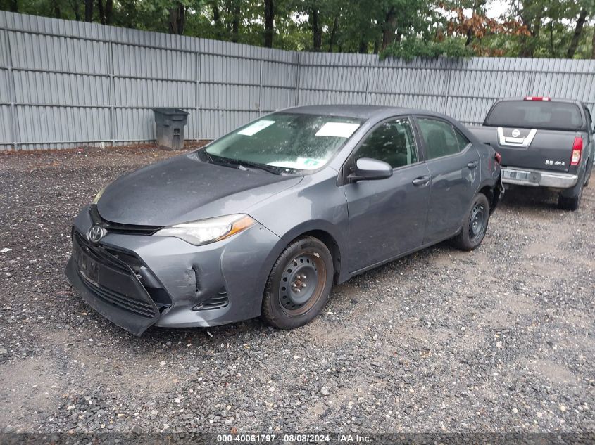 2017 Toyota Corolla Le VIN: 2T1BURHE8HC750183 Lot: 40061797