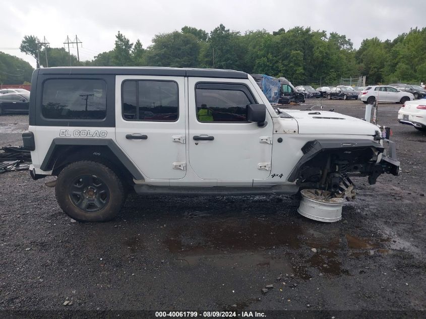 2018 Jeep Wrangler Unlimited Sport S 4X4 VIN: 1C4HJXDG6JW208849 Lot: 40061799