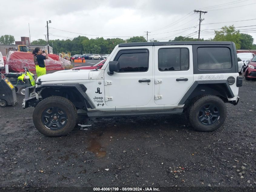 2018 Jeep Wrangler Unlimited Sport S 4X4 VIN: 1C4HJXDG6JW208849 Lot: 40061799