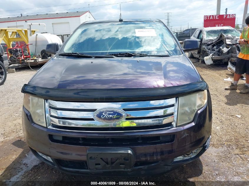 2007 Ford Edge Sel VIN: 2FMDK48C77BA62873 Lot: 40061809