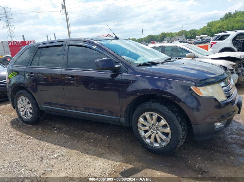 2007 Ford Edge Sel VIN: 2FMDK48C77BA62873 Lot: 40061809