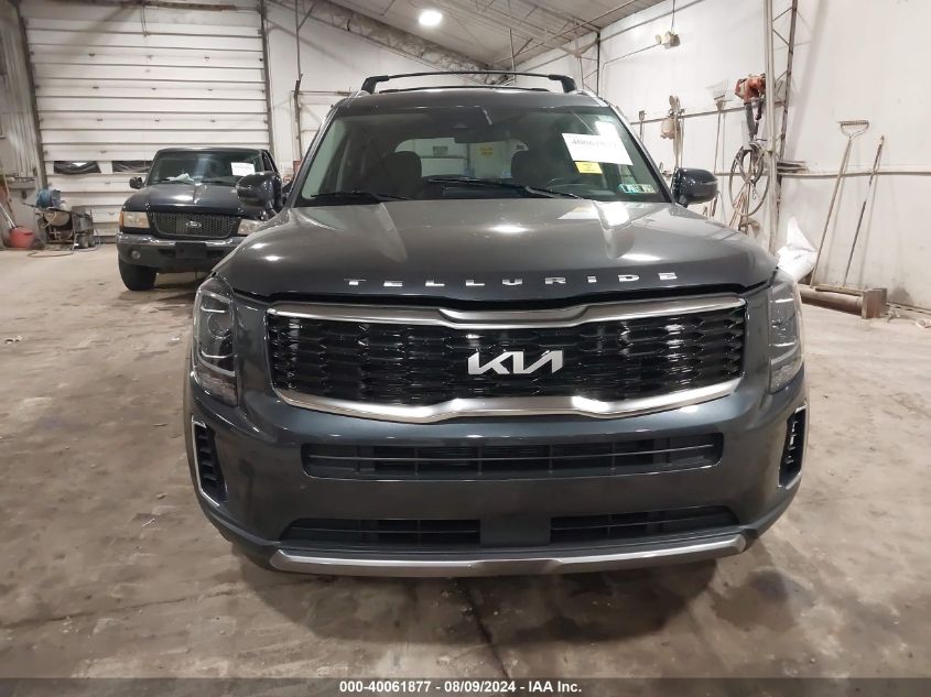 2022 Kia Telluride S VIN: 5XYP6DHC7NG219946 Lot: 40061877