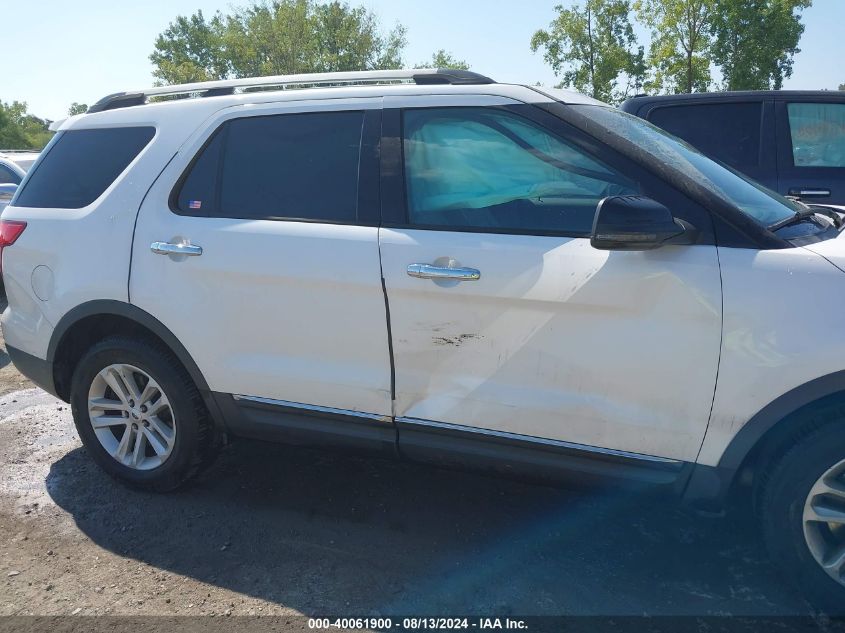 2013 Ford Explorer Xlt VIN: 1FM5K7D84DGB87258 Lot: 40061900