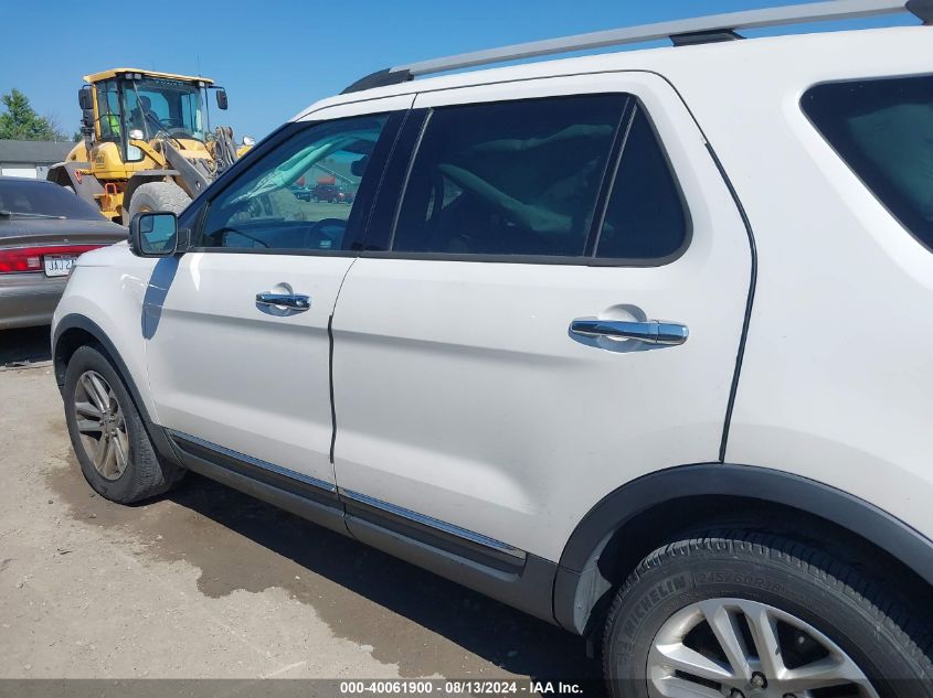 2013 Ford Explorer Xlt VIN: 1FM5K7D84DGB87258 Lot: 40061900