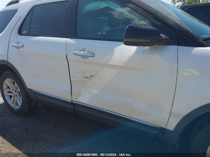 2013 Ford Explorer Xlt VIN: 1FM5K7D84DGB87258 Lot: 40061900