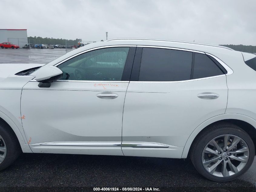 2022 Buick Envision Fwd Avenir VIN: LRBFZRR43ND066258 Lot: 40061924