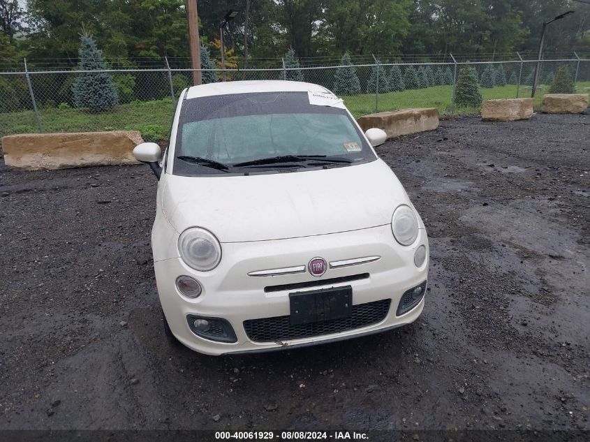 3C3CFFBR6CT110119 2012 Fiat 500 Sport