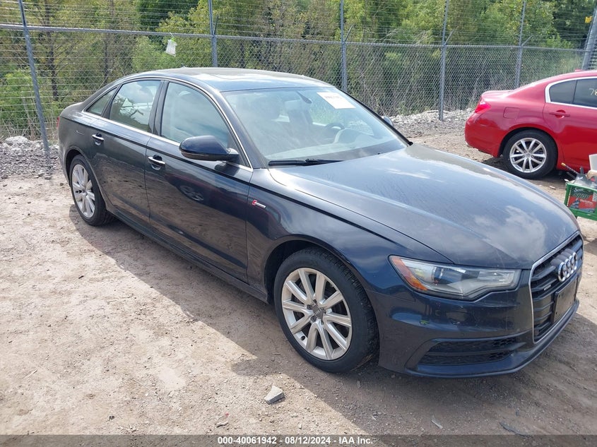2013 Audi A6 3.0T Premium VIN: WAUHGAFC4DN057359 Lot: 40061942