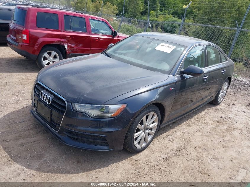 2013 Audi A6 3.0T Premium VIN: WAUHGAFC4DN057359 Lot: 40061942