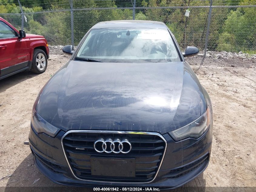 2013 Audi A6 3.0T Premium VIN: WAUHGAFC4DN057359 Lot: 40061942