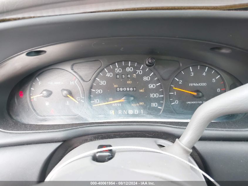 1997 Ford Taurus Gl VIN: 1FALP52U4VA317566 Lot: 40061954