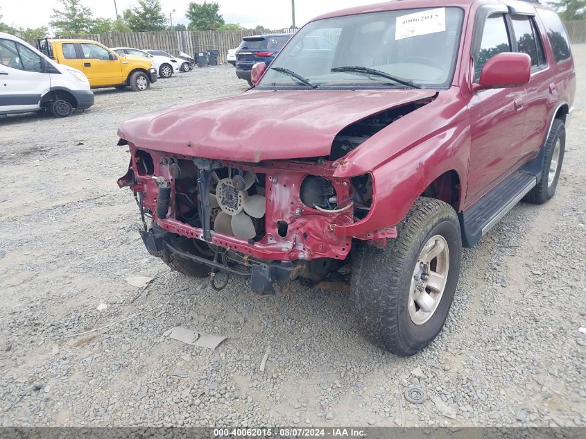 2000 Toyota 4Runner Sr5 V6 VIN: JT3HN86R2Y0284188 Lot: 40062015