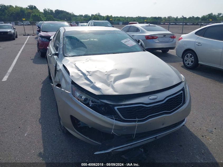 2013 Kia Optima Hybrid Lx VIN: KNAGM4AD3D5043944 Lot: 40062018