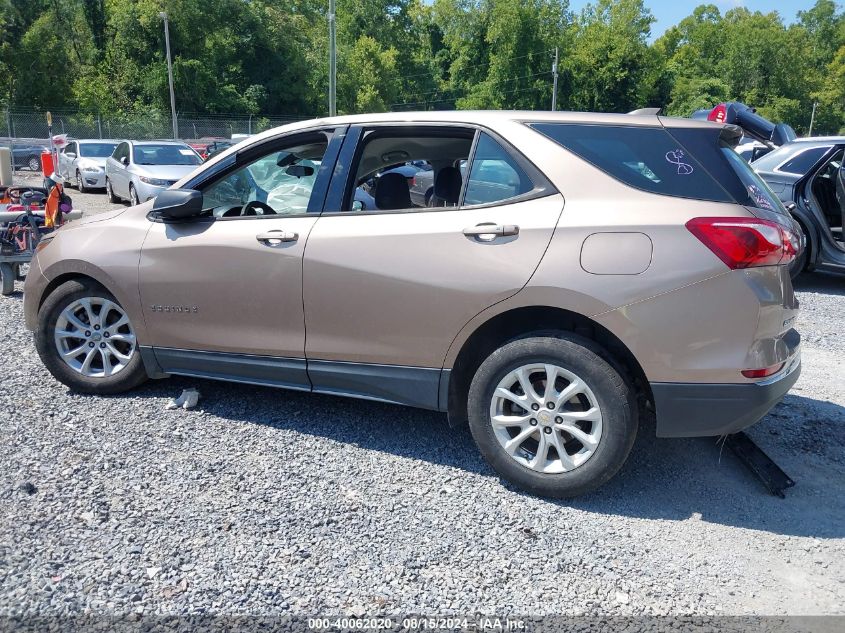 2018 Chevrolet Equinox Ls VIN: 2GNAXHEV5J6275608 Lot: 40062020