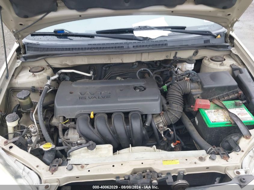 2005 Toyota Corolla Ce/Le/S VIN: 2T1BR30EX5C453020 Lot: 40062029