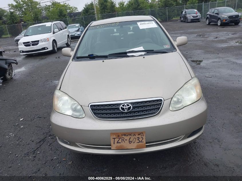 2005 Toyota Corolla Ce/Le/S VIN: 2T1BR30EX5C453020 Lot: 40062029