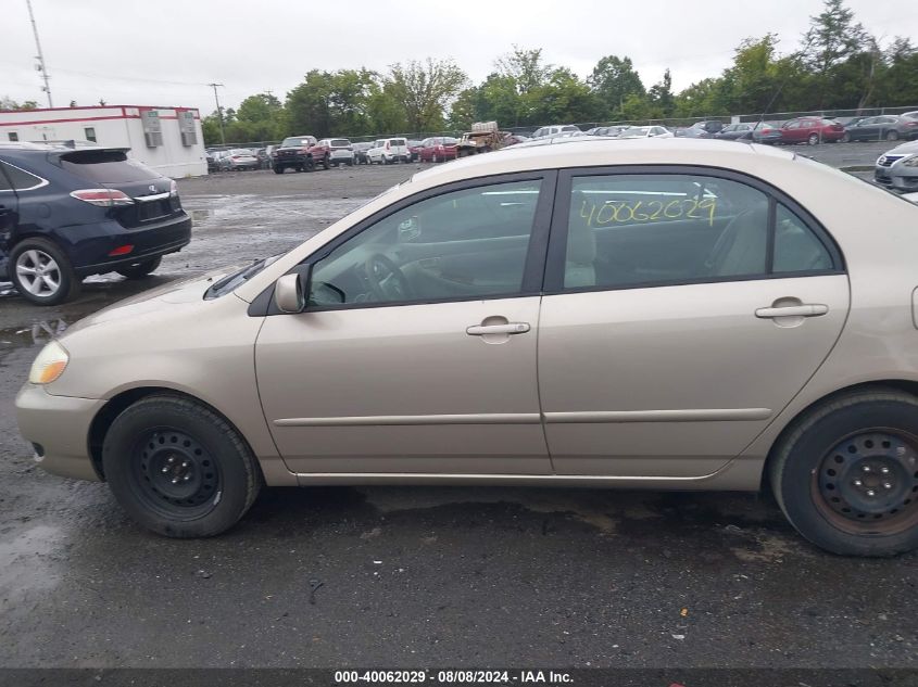 2005 Toyota Corolla Ce/Le/S VIN: 2T1BR30EX5C453020 Lot: 40062029