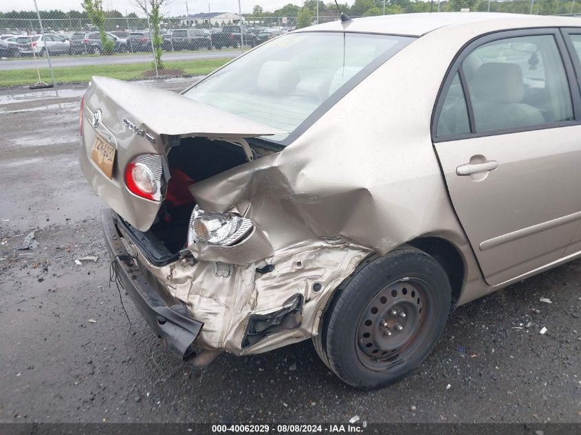 2005 Toyota Corolla Ce/Le/S VIN: 2T1BR30EX5C453020 Lot: 40062029