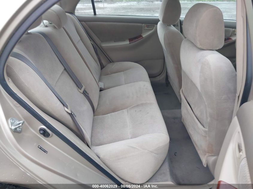 2005 Toyota Corolla Ce/Le/S VIN: 2T1BR30EX5C453020 Lot: 40062029