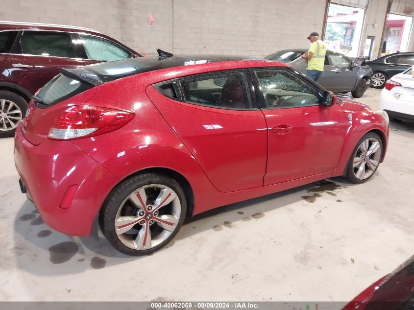 2013 HYUNDAI VELOSTER - KMHTC6AD7DU142638