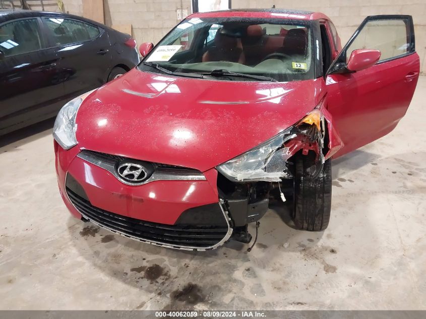 2013 Hyundai Veloster VIN: KMHTC6AD7DU142638 Lot: 40062059