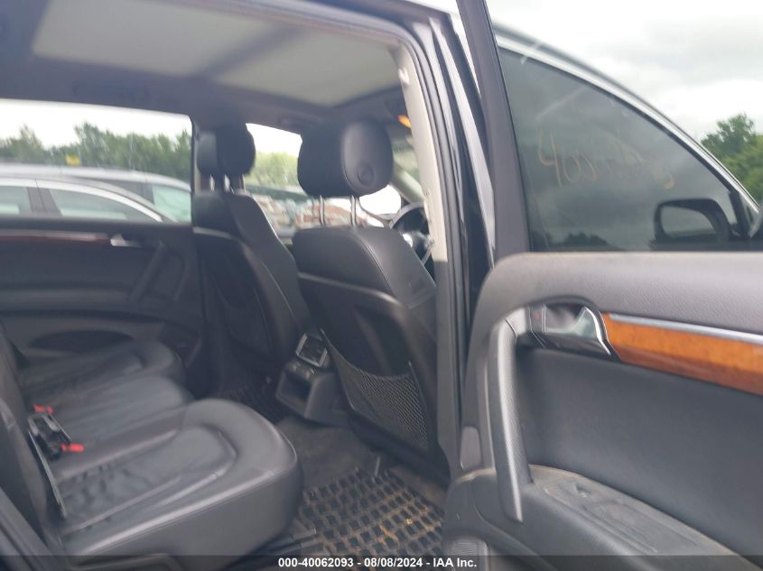 2009 Audi Q7 3.6 Premium VIN: WA1AY74L09D021019 Lot: 40062093