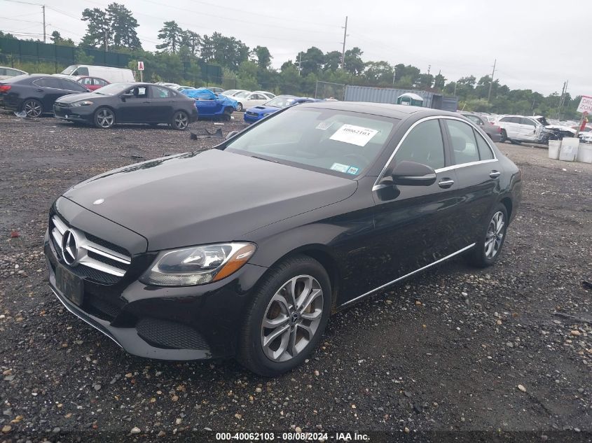 2017 Mercedes-Benz C 300 4Matic/Luxury 4Matic/Sport 4Matic VIN: 55SWF4KB0HU221950 Lot: 40062103