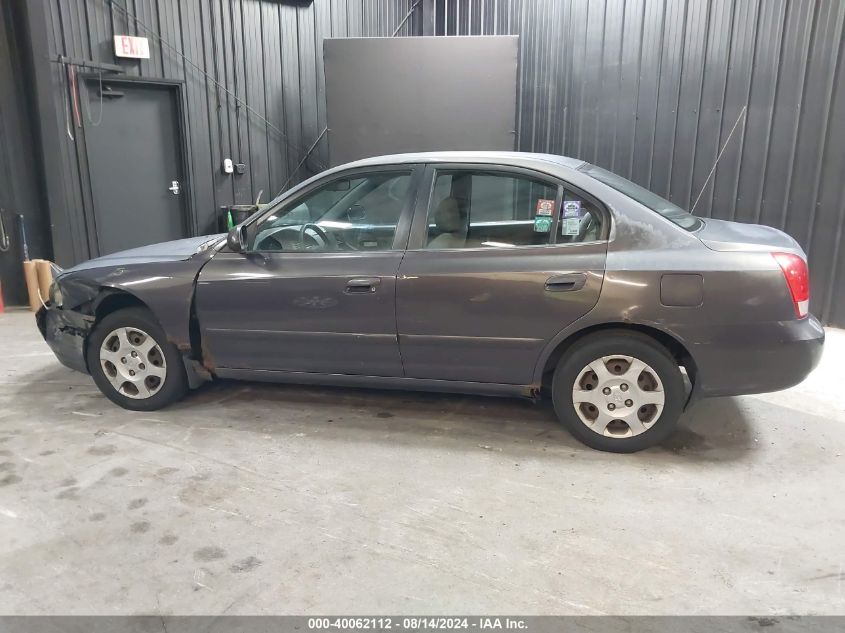 2002 Hyundai Elantra Gls VIN: KMHDN45D12U464329 Lot: 40062112