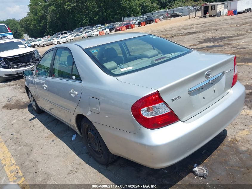 4T1BE32K73U679610 2003 Toyota Camry Le