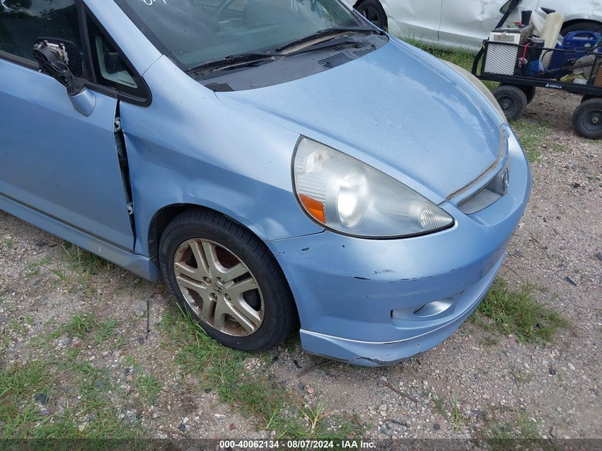 2008 Honda Fit Sport VIN: JHMGD386X8S016122 Lot: 40062134