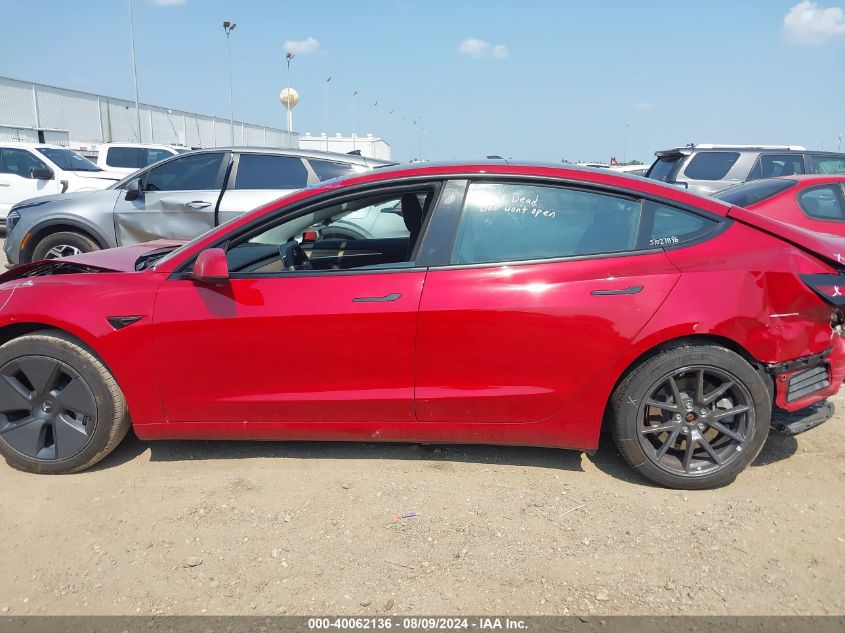 2023 TESLA MODEL 3 REAR-WHEEL DRIVE - 5YJ3E1EA1PF438186