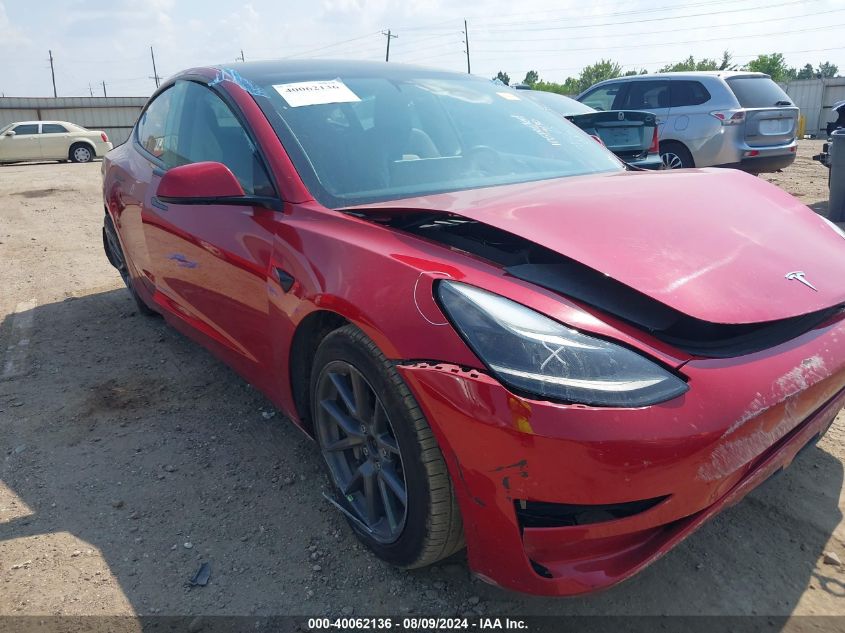 2023 TESLA MODEL 3 REAR-WHEEL DRIVE - 5YJ3E1EA1PF438186