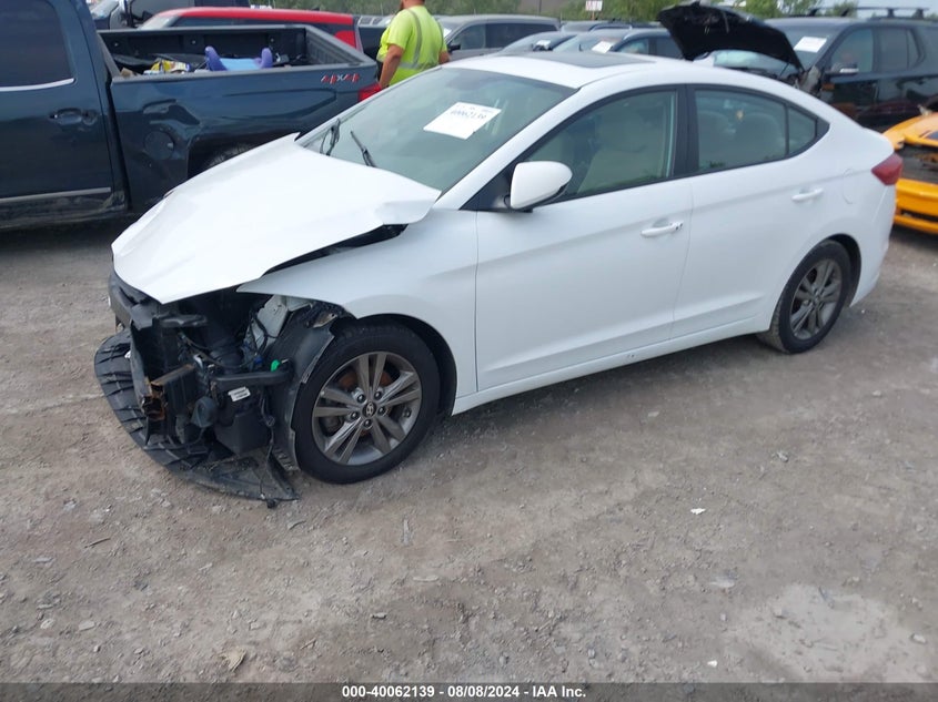 VIN 5NPD84LF7JH247117 2018 HYUNDAI ELANTRA SEL/VALUE/LIMITED
