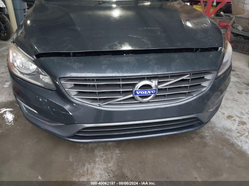 2014 Volvo S60 T5/T5 Platinum/T5 Premier/T5 Premier Plus VIN: YV1612FS3E2298254 Lot: 40062187