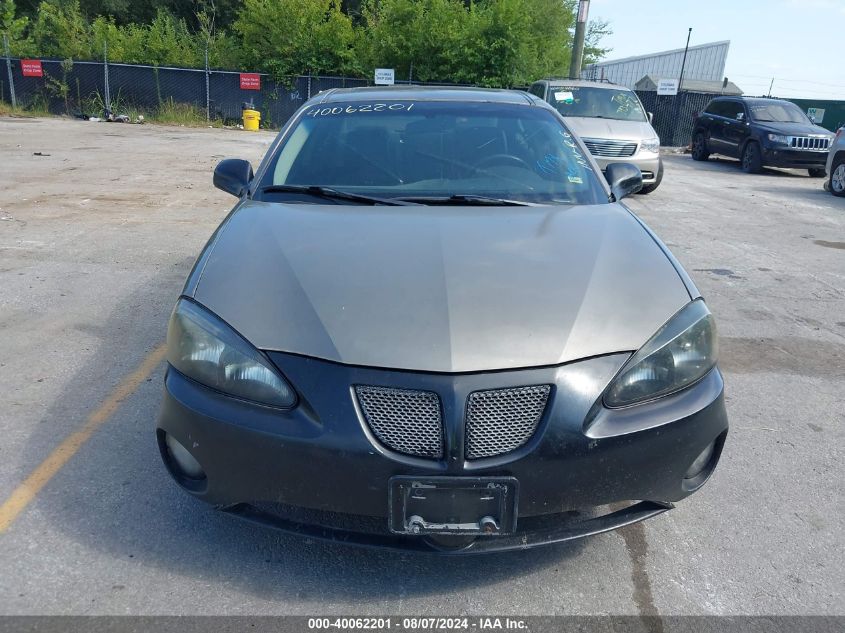 2008 Pontiac Grand Prix VIN: 2G2WP552X81178483 Lot: 40062201