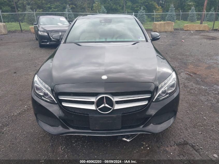 2017 Mercedes-Benz C 300 4Matic/Luxury 4Matic/Sport 4Matic VIN: 55SWF4KB5HU185589 Lot: 40062203