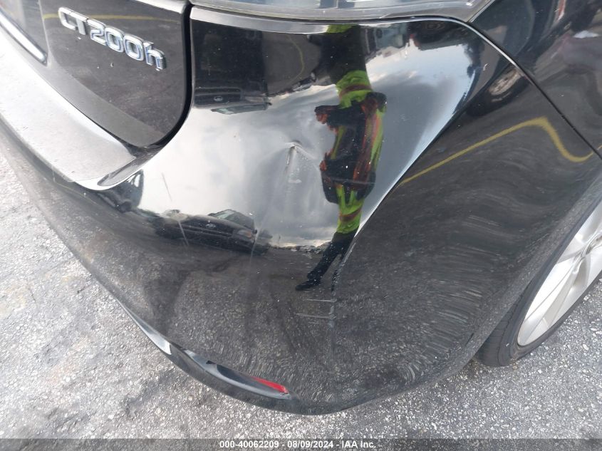 2013 Lexus Ct 200 VIN: JTHKD5BH4D2155138 Lot: 40062209