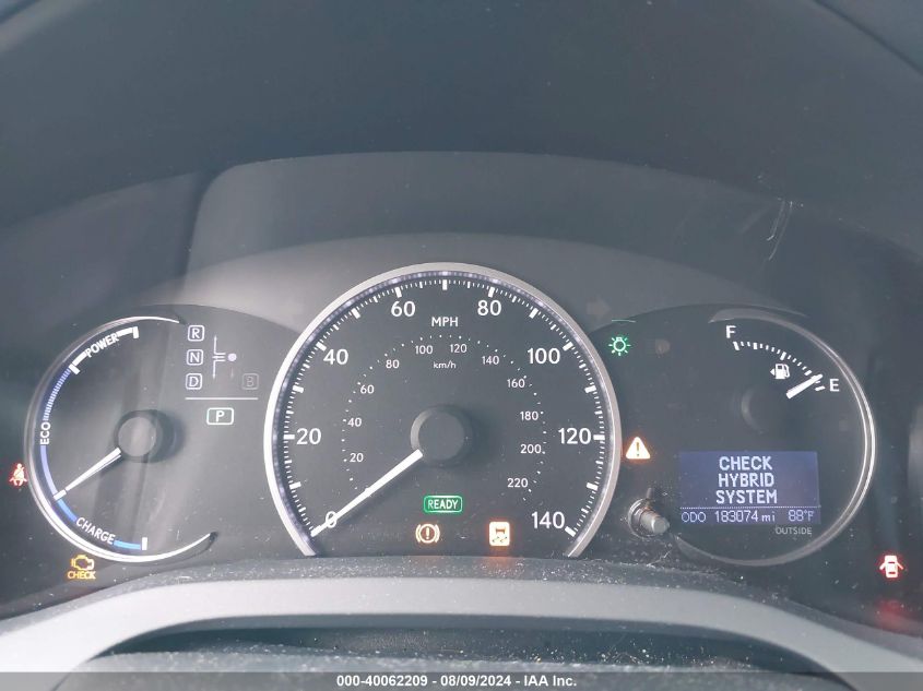 2013 Lexus Ct 200 VIN: JTHKD5BH4D2155138 Lot: 40062209