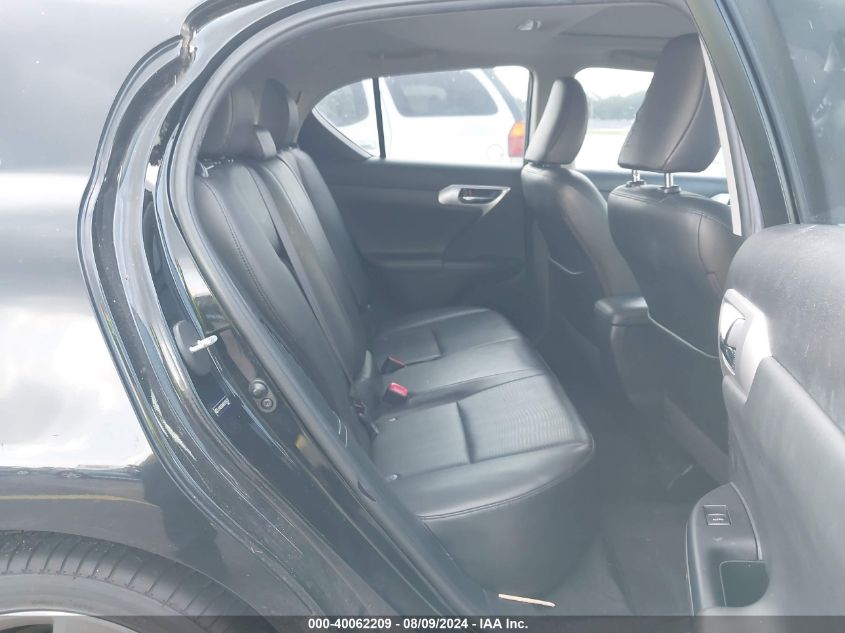 2013 Lexus Ct 200 VIN: JTHKD5BH4D2155138 Lot: 40062209