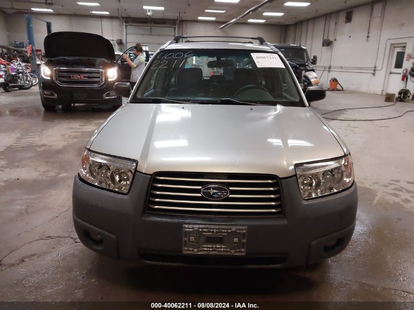 2006 Subaru Forester 2.5X VIN: JF1SG636X6H712880 Lot: 40062211