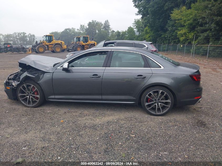 2018 Audi S4 3.0T Premium Plus VIN: WAUC4AF46JA025088 Lot: 40062242