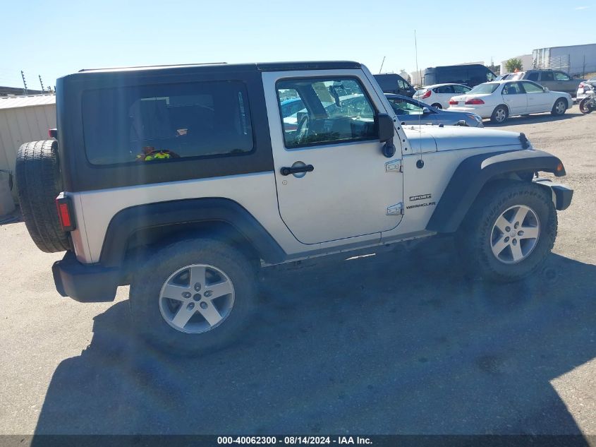 2012 Jeep Wrangler Sport VIN: 1C4AJWAG2CL198664 Lot: 40062300